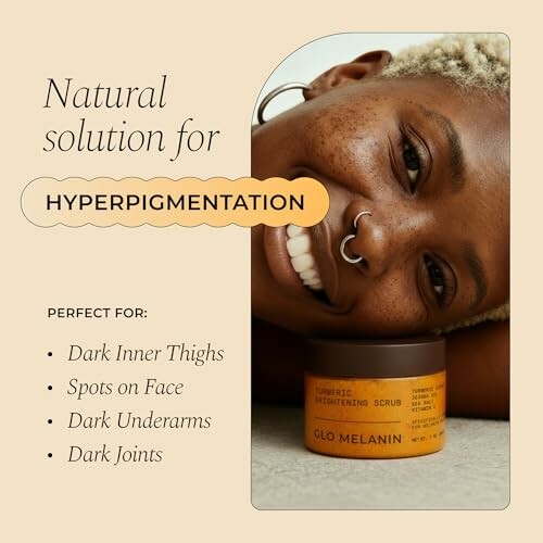 GLO Melanin Turmeric Scrub