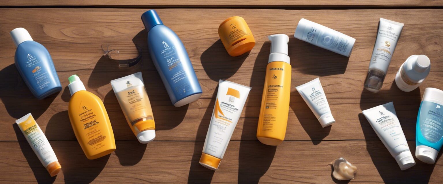 Sunscreen products for skin protection